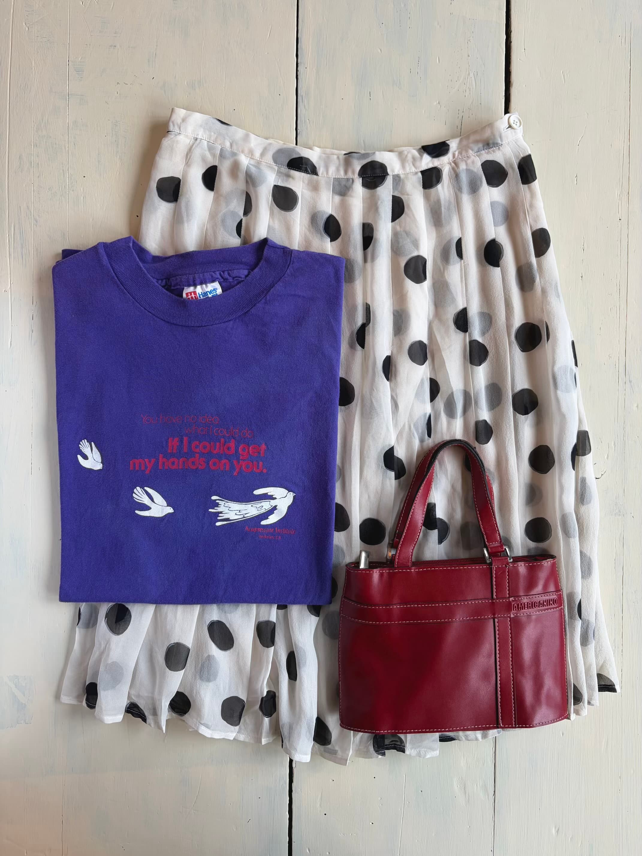 90s USA purple t shirt